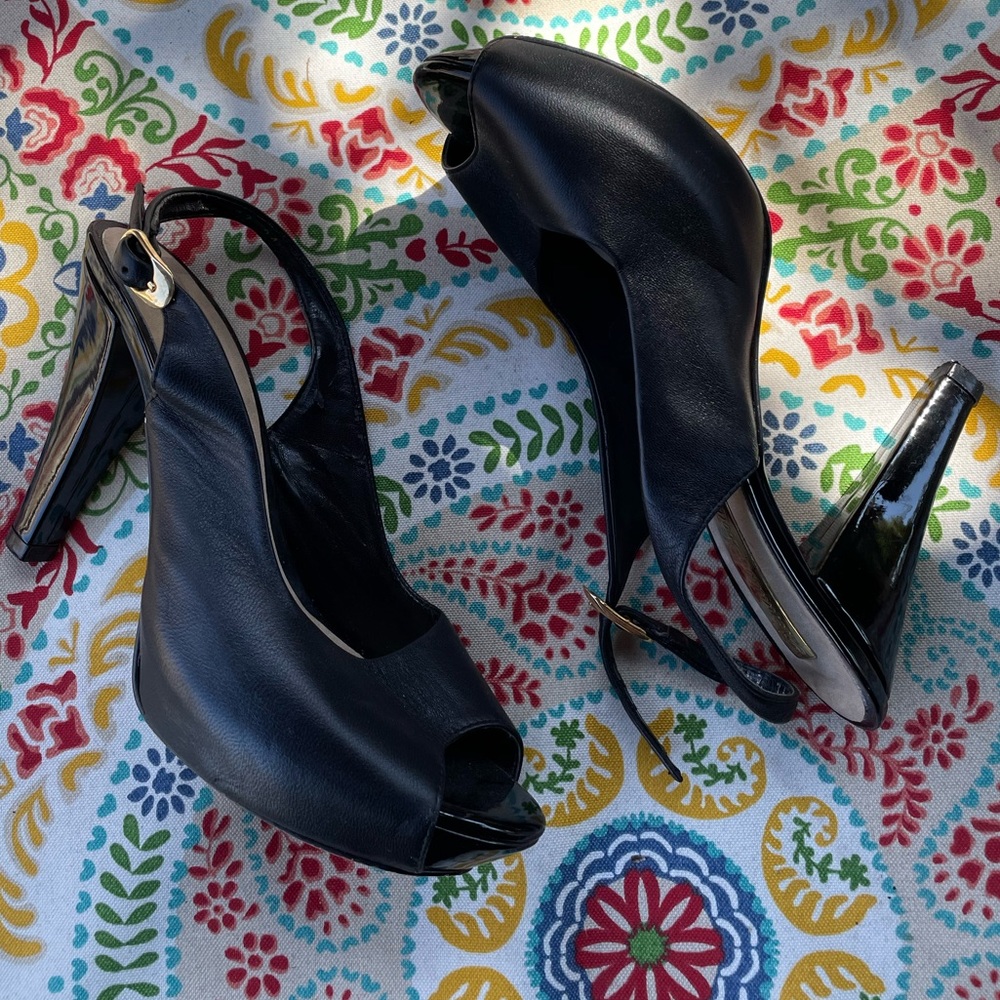 Black heels